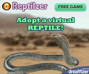 Reptilzer: free online game, take care of a reptile